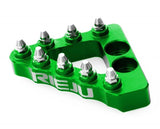 Factory Racing Aluminium Brake Pedal Tip Green
