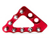 Factory Racing Aluminium Brake Pedal Tip Red