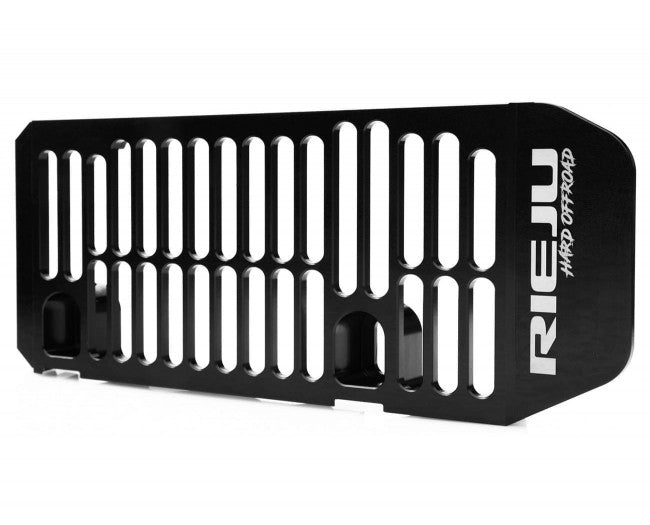 Derby Radiator Protector Factory Racing Aluminium Radiator Protectors Black | Rieju Web Store