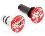 Handlebar End S3 5 Ø14 mm Red