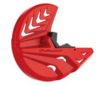Polisport Disc and Bottom Fork Protector Red
