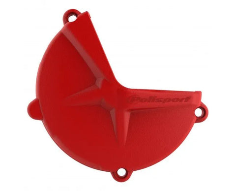 POLISPORT Clutch Cover Protector (Red)